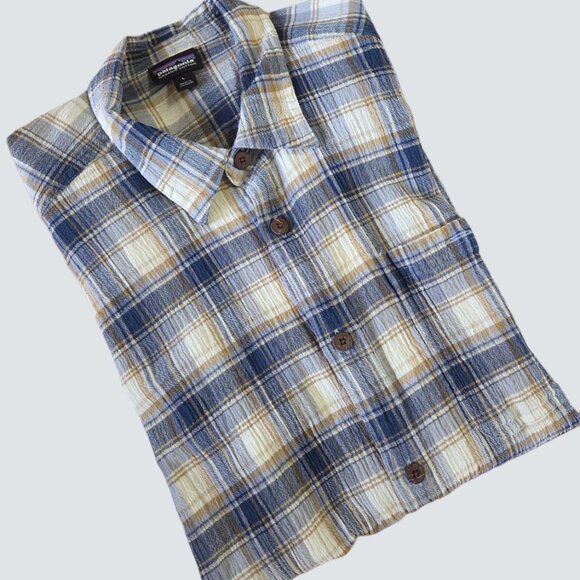 Patagonia Men’s A/C® Shirt – Lightweight Organic Cotton, Size Large - Picture 4 of 4